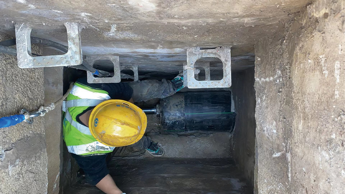 阜康HDPE短管内衬法